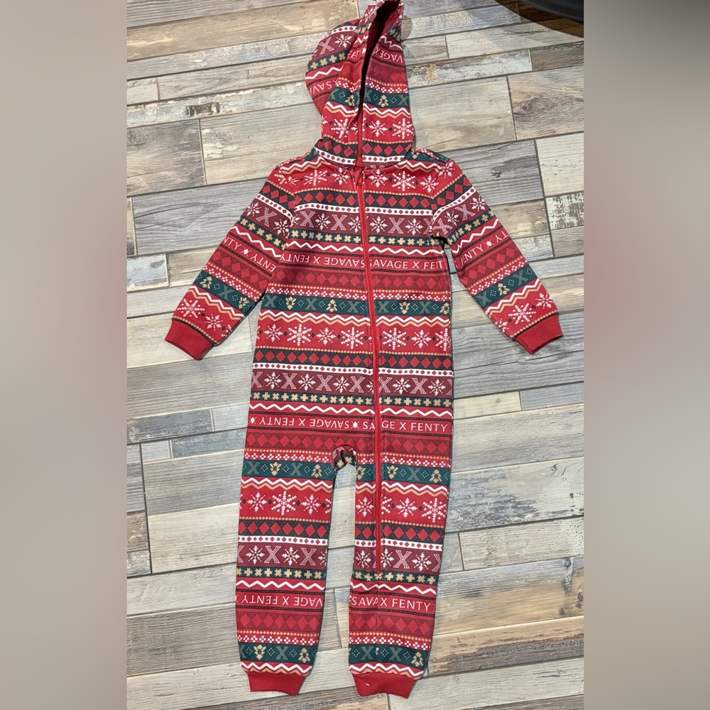 Savage x Fenty Fair Isle infant one piece size 18-24 months